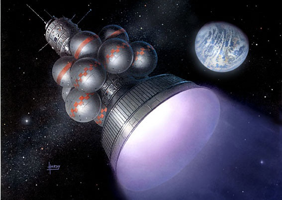 Futuristic Interstellar Space Probe Idea Revisited